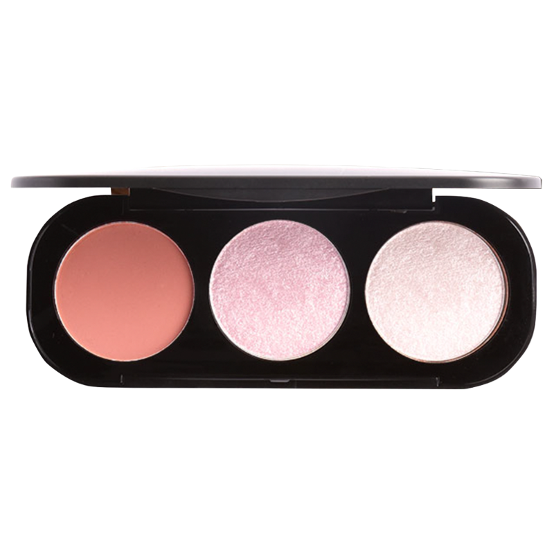 Trio Blush & Highlighter Palette Eyeshadow