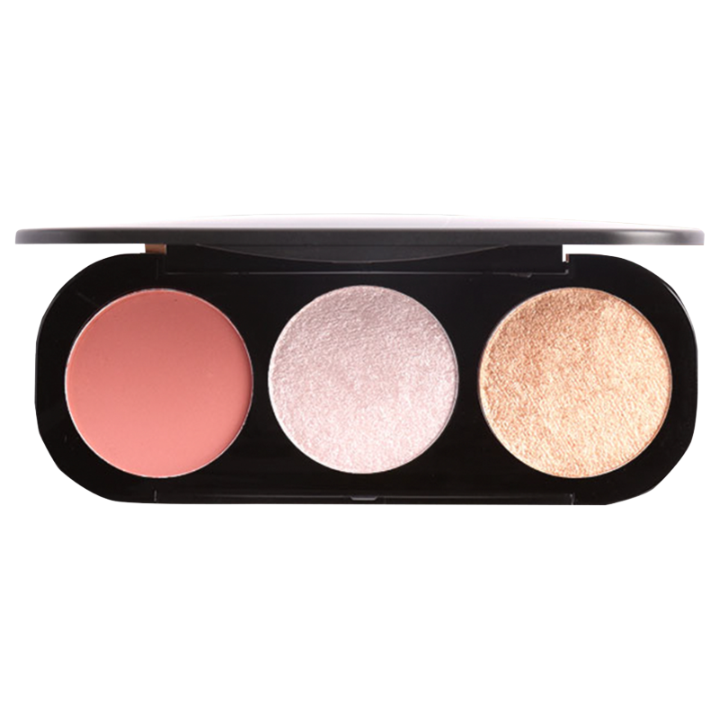 Trio Blush & Highlighter Palette Eyeshadow