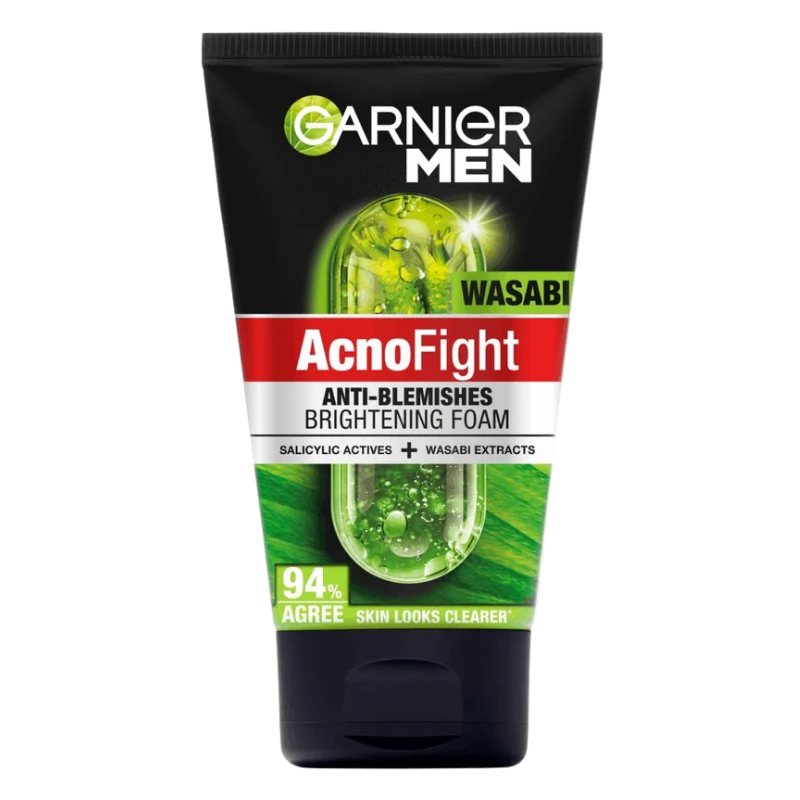 Men Acno Fight Wasabi Anti Bacteria Brightening Foam