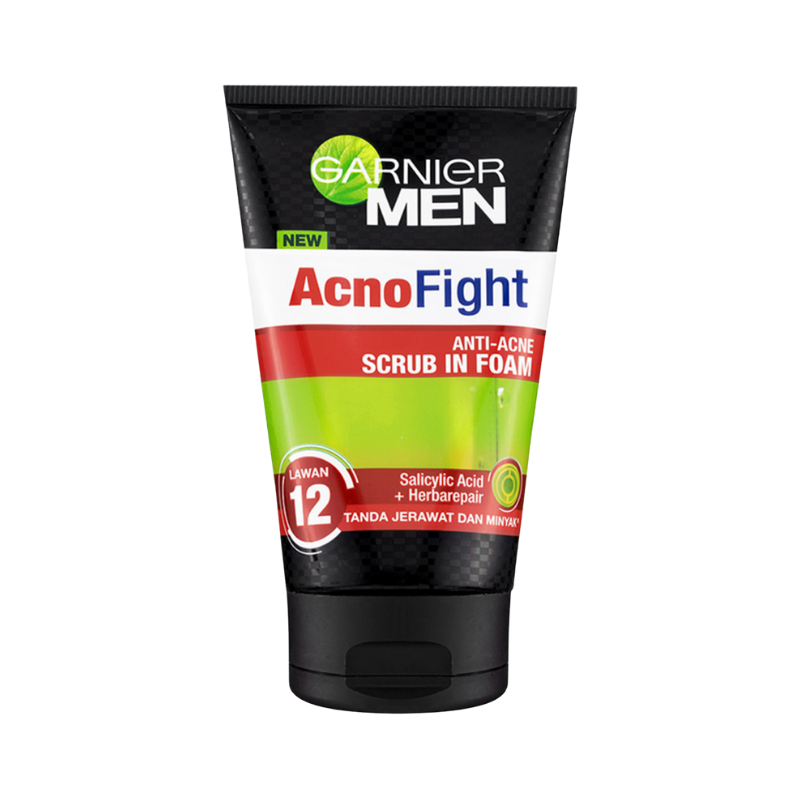 Men Acno Fight Anti Acne Scrub In Foam Skin Care