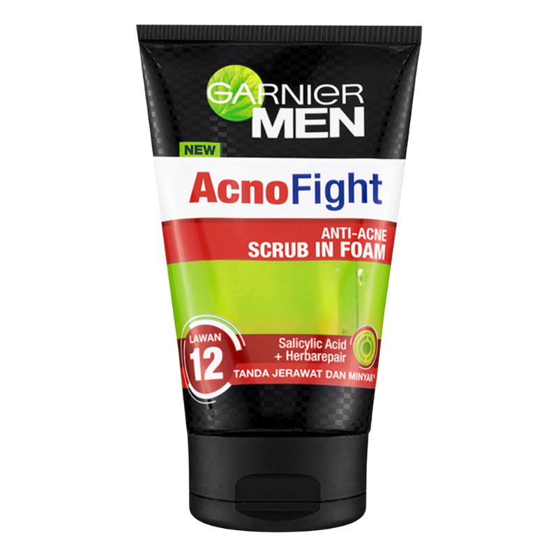 Men Acno Fight Anti Acne Scrub In Foam Skin Care