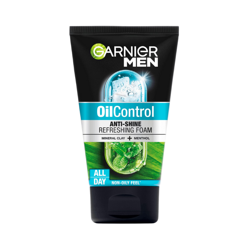 Men Turbolight Oil Control Anti Shine Cooling Foam Skin Care