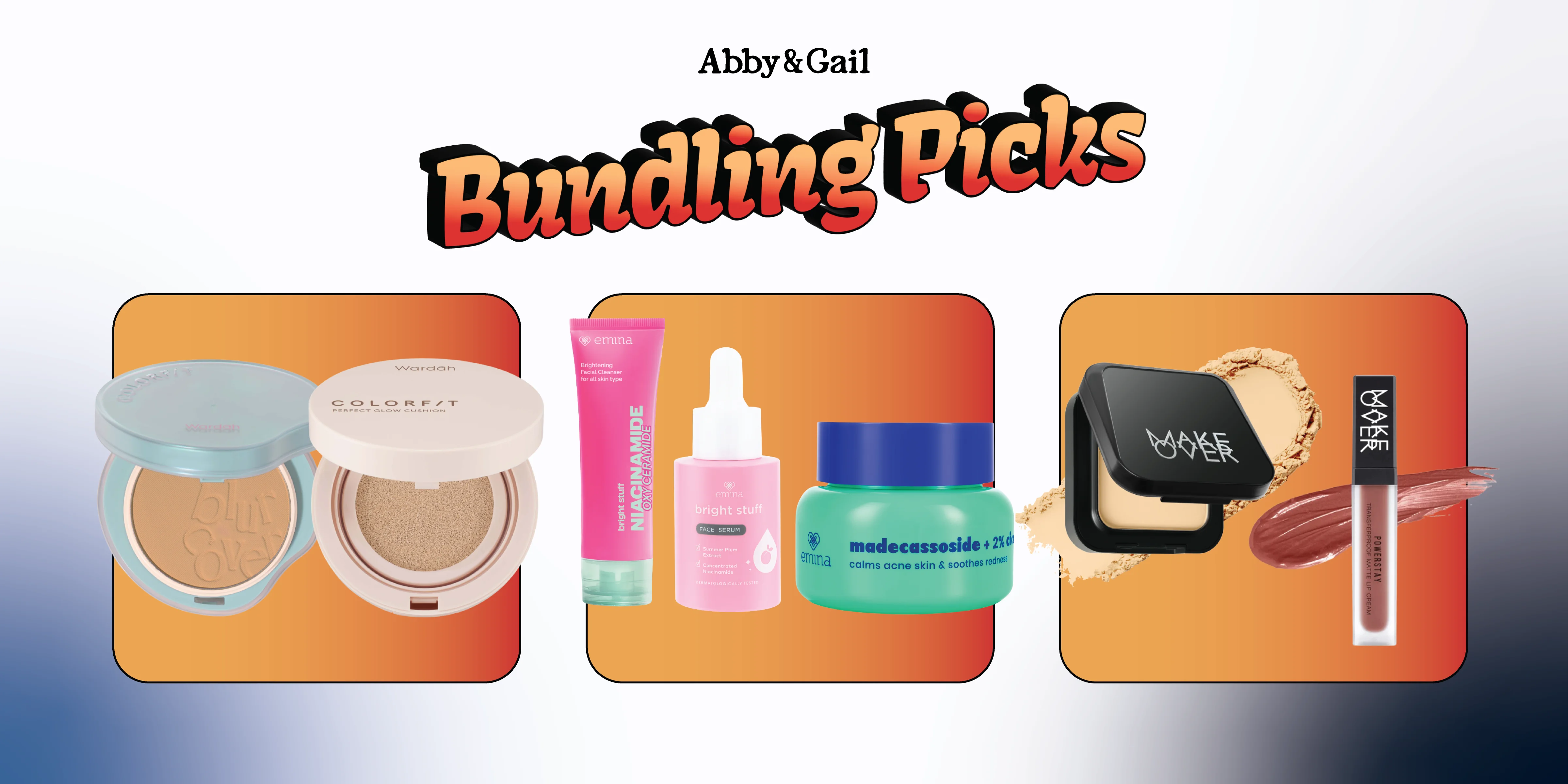 promo bundling makeup skincare