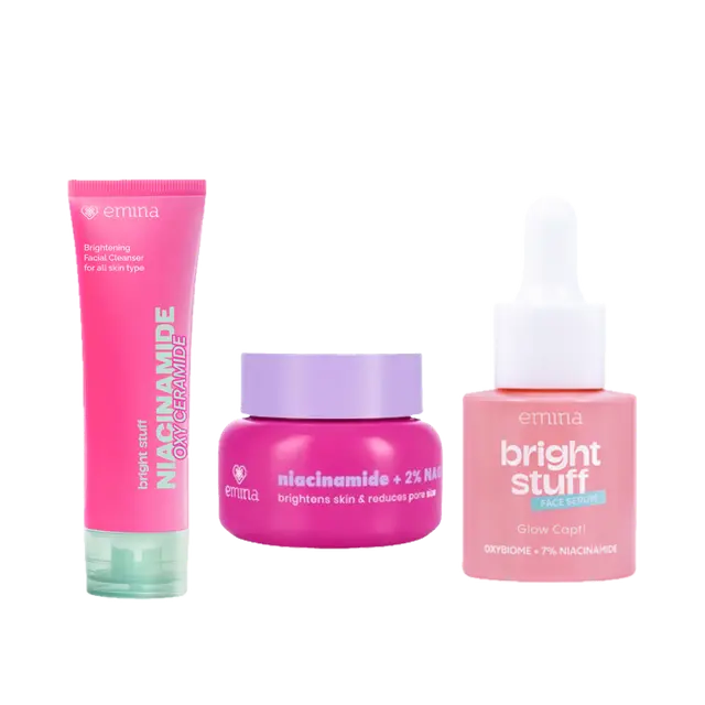 bundling skincare emina brightening routine