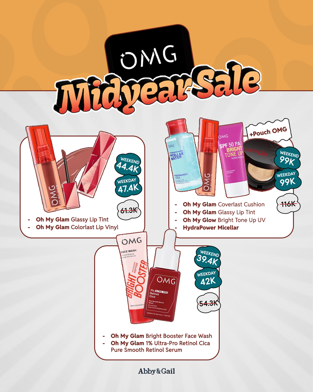 bundling makeup OMG