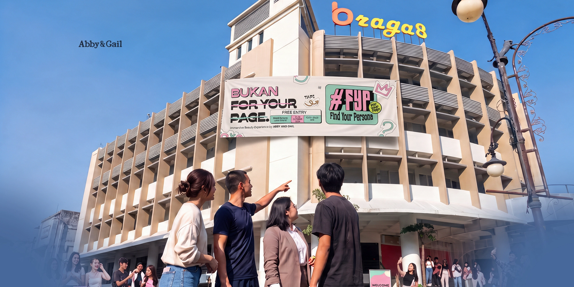 Jadwal Event Bandung Oktober 2026: FYP Find Your Persona Abby and Gail Hadir di Braga8