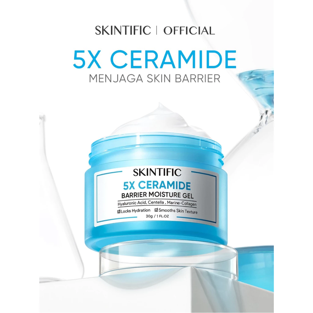 Skintific 5X Ceramide Barrier Repair Moisturizer Gel - Abby n Bev Online Beauty Store.webp