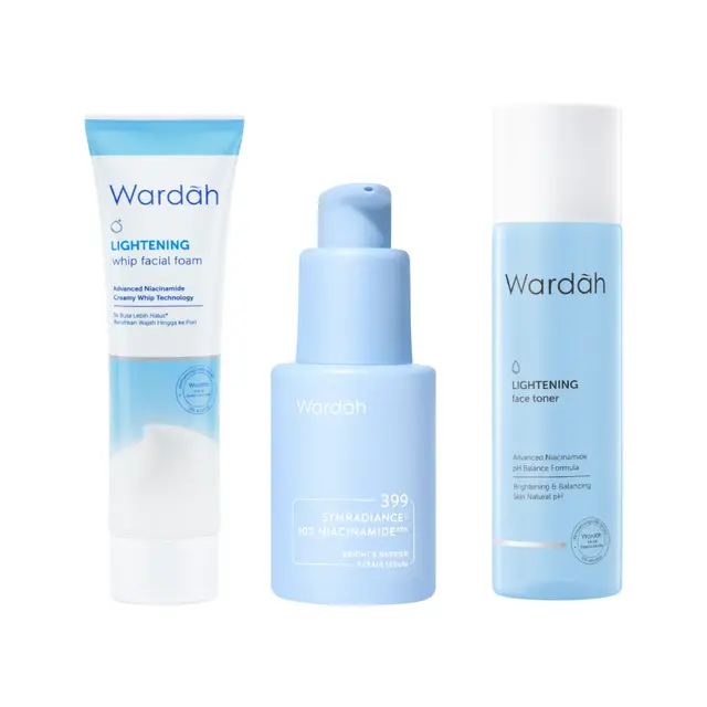 bundling skincare wardah brightening routine - abby and gail beauty store