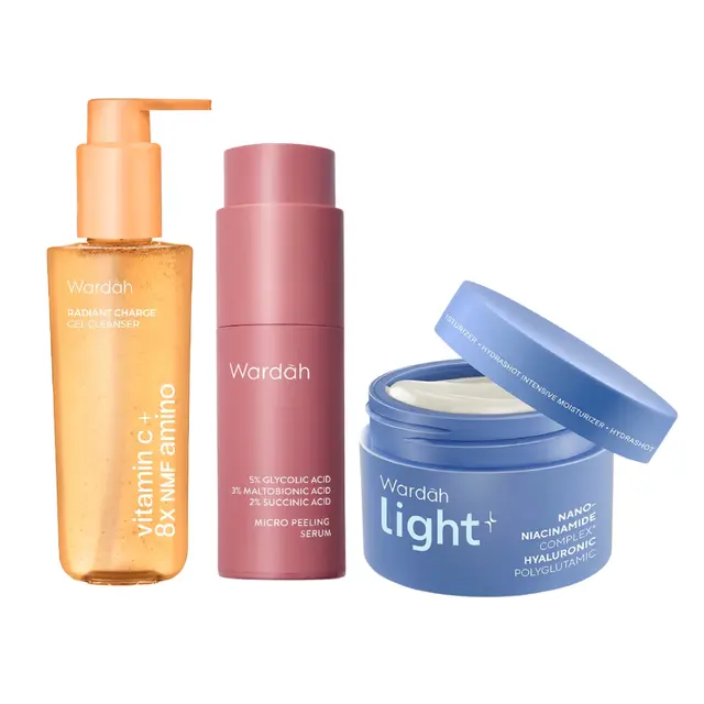 bundling skincare wardah general skincare routine - abby and gail beauty store.webp