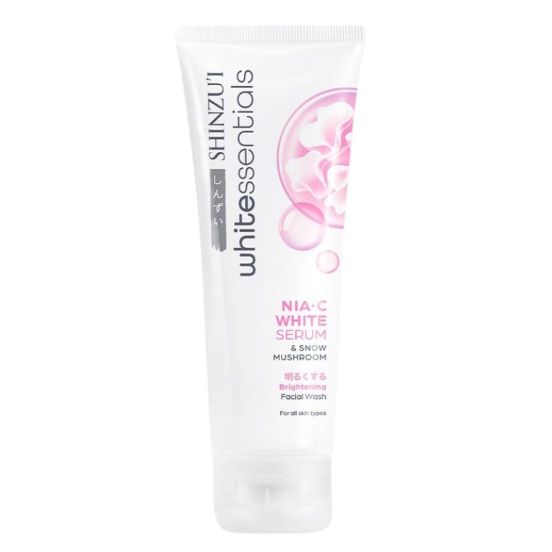 Whitessentials Double Brightening Facial Wash Snow Mushroom