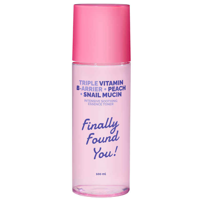 Triple Vitamin B-arrier + Peach + Snail Mucin Intensive Soothing Essence Toner