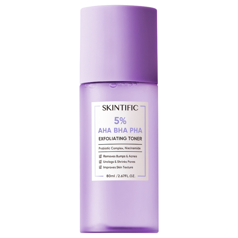 5% AHA BHA PHA Exfoliating Toner