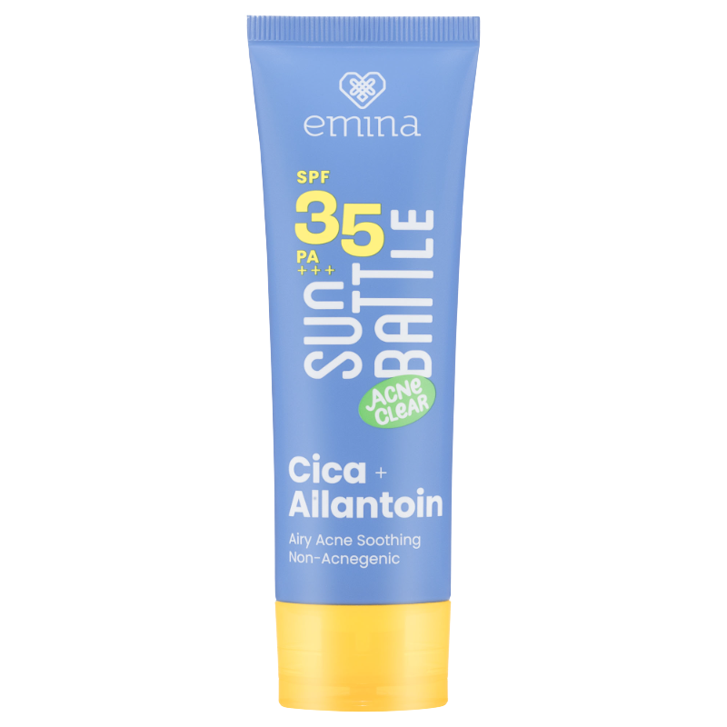 Sun Battle SPF 35 PA +++ Acne Clear Cica + Allantoin Airy Acne Soothing