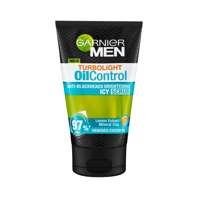 Oil Control Anti Blackheads Brightening Icy Scrub Facial Cleanser Skin Care