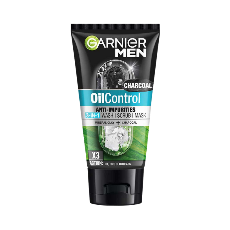 Oil Control 3 In 1 Charcoal Foam Skin Care