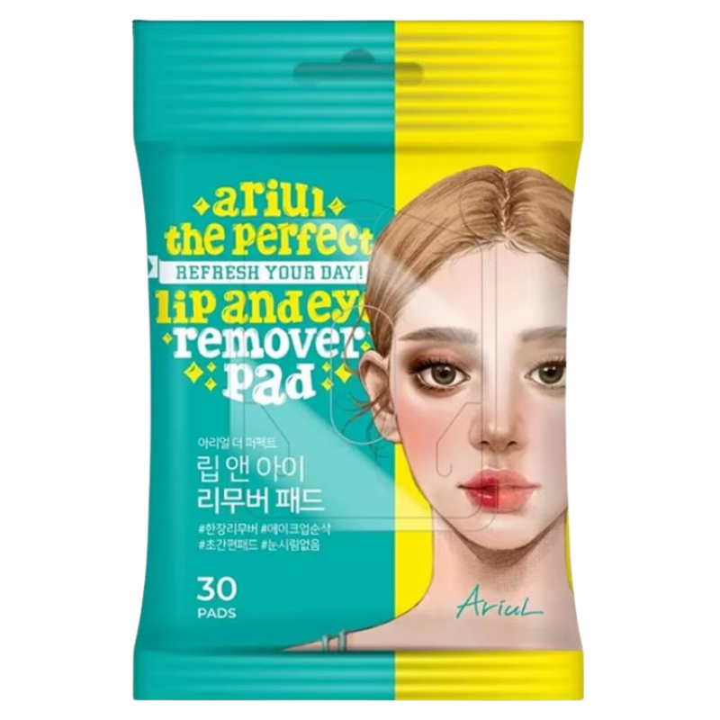 The Perfect Refresh Your Day! Lip and Eye Remover Pads