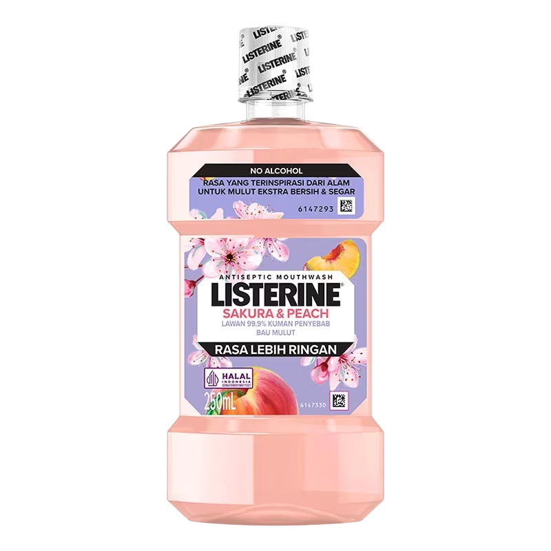 Sakura & Peach Antiseptic Mouthwash