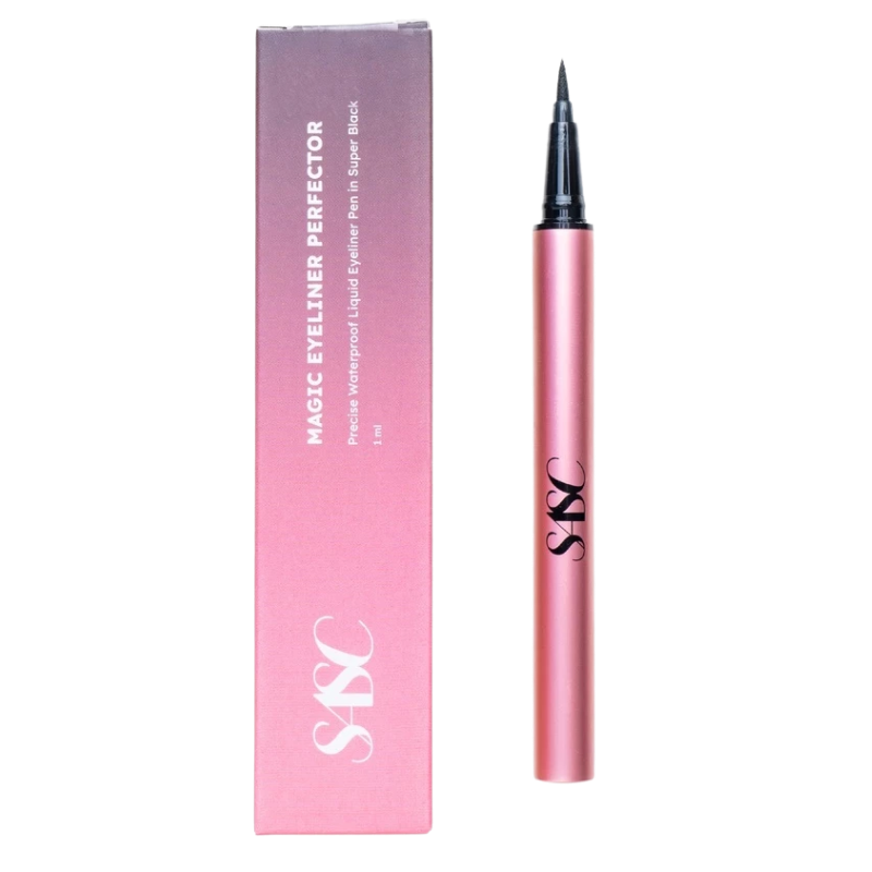 Precise Waterproof Liquid Eyeliner Pen In Superblack