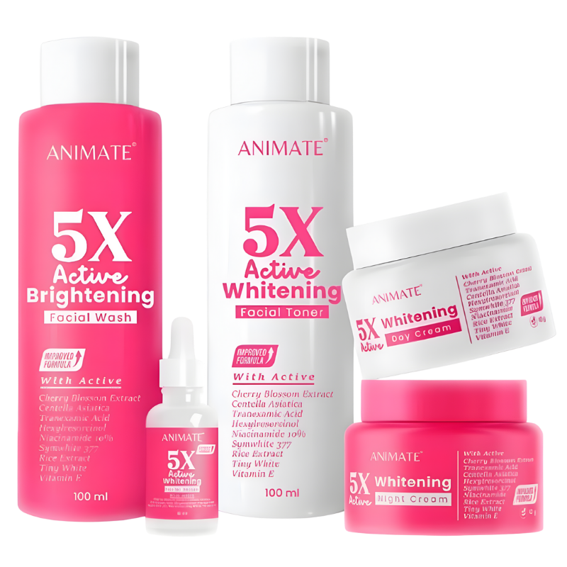 Paket Bebas Flek 5x Active Whitening Series 5in1